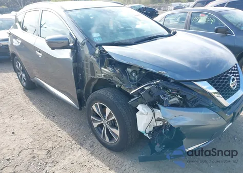 2020 Nissan Murano Sv Intelligent Awd z USA, uszkodzony, nr VIN 5N1AZ2BS9LN100508